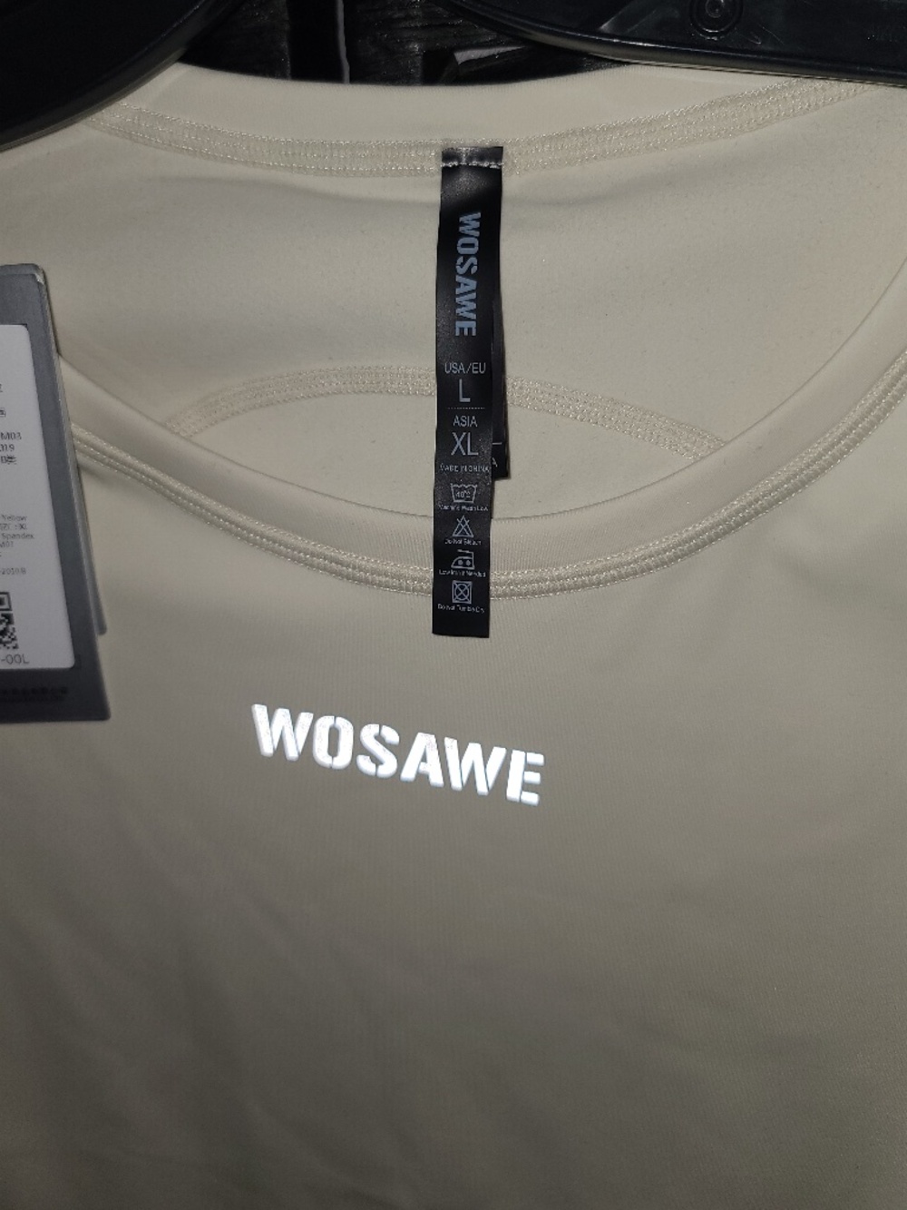 WOSAWE Reflective top Night glowing size Large NWT